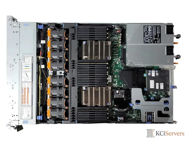 Alt view image 3 of 4 - Dell R640 1U 2x Gold 6230 20-Core 384GB 2x 1.92TB SSD 25GbE 2x 750W