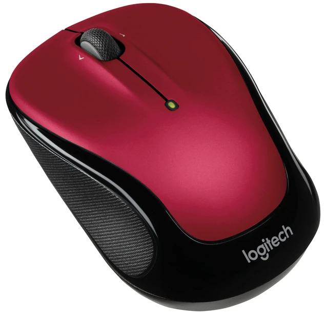 Main image of Wireless Mouse M325 with Designed-For-Web Scrolling - Red