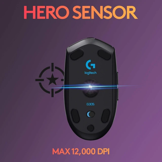 Alt view image 2 of 7 - G305 LIGHTSPEED Wireless Gaming Mouse