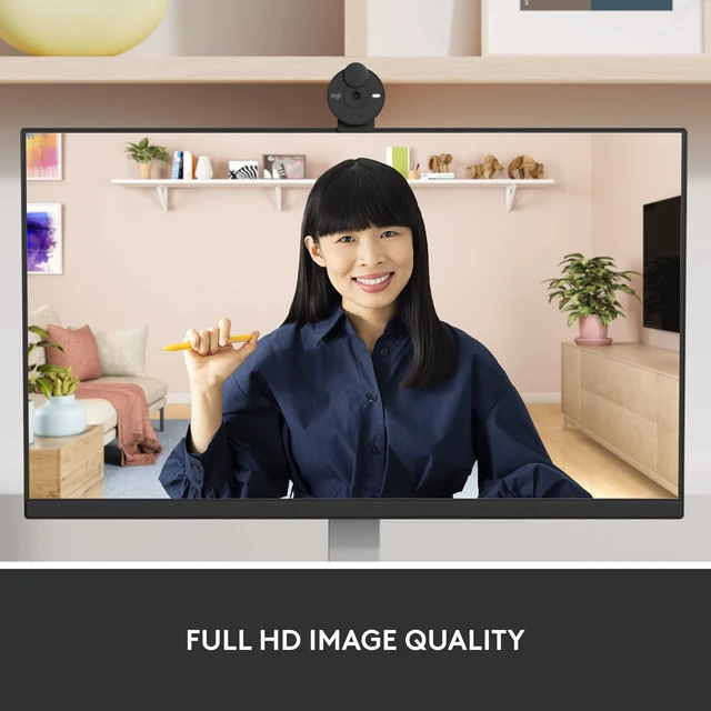 Alt view image 4 of 6 - Logitech Brio 305 Full HD 1080P Business Webcam with Privacy Shutter | Privacy shutter, Mono, Zoom, Microsoft Teams, Google Meet, Nintendo Switch 2 New GameChat Mode, Auto light correction