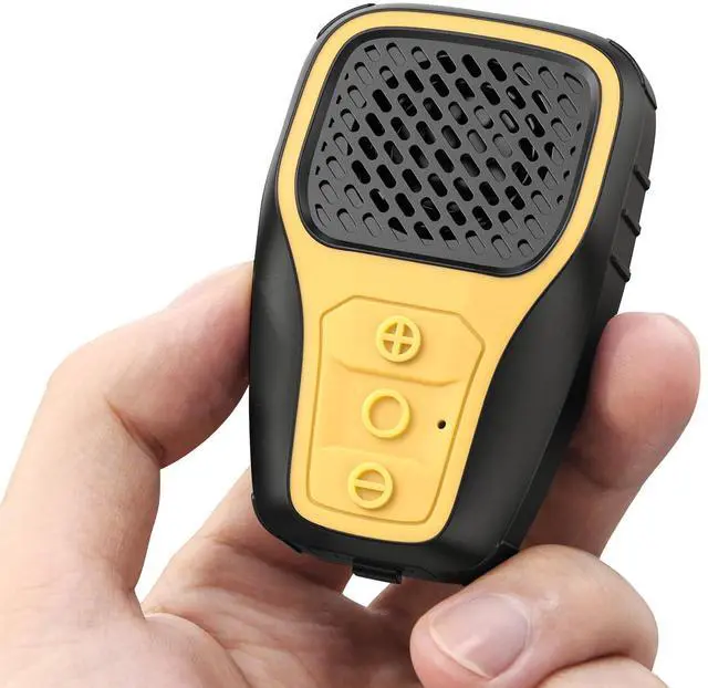 Main image of Wearable Bluetooth Speaker, Clip-on Wireless Portable Speakers, IP67 Waterproof Clip Speaker, Built-in Mic for Hands-Free Music/Calls, Mini Speaker for Work/Home/Outdoor(Yellow)