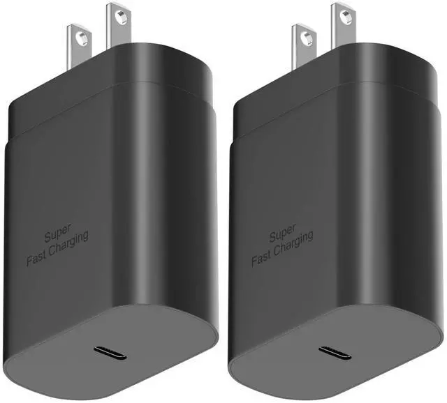 Main image of Samsung USB-C Super Fast Charging Power Adapter,25W PD Charger Block for Samsung Galaxy S26/S26 Ultra/S26+/S25 Ultra/S25/S25+/S24 Ultra/S24/S24+/S23 Ultra/S23/S23+/S22/S22 Ultra/S22+(2 Pack)