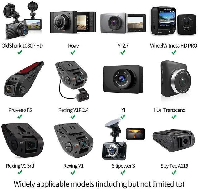 Alt view image 7 of 7 - Dash Cam Suction Mount - Windshield & Dashboard Suction Cup Mount Holder/w Various Joints for Yi/Rove/Rexing/Falcon/Old Shark/VANTRUE/KDLINKS/WheelWitness/...(On-Dash Cameras Suitable)