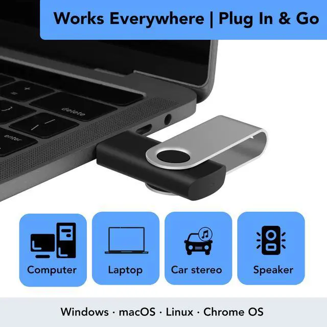 Alt view image 3 of 7 - 16GB USB 2.0 Flash Drive 10 Pack | Swivel Thumb Drives with 31 Labels | Gift-Ready Packaging for Corporate Events, Office & Team Distributions (Black)