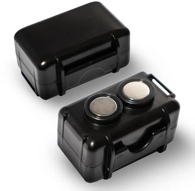 Main image of Magnetic GPS Tracker Case - Weatherproof Magnetic Mount Lock Box for GPS Trackers & Spare Keys - Compatible with GL200, GL300, GL300W, GL300MA, GL320MG - Discreet Under-Vehicle Mount