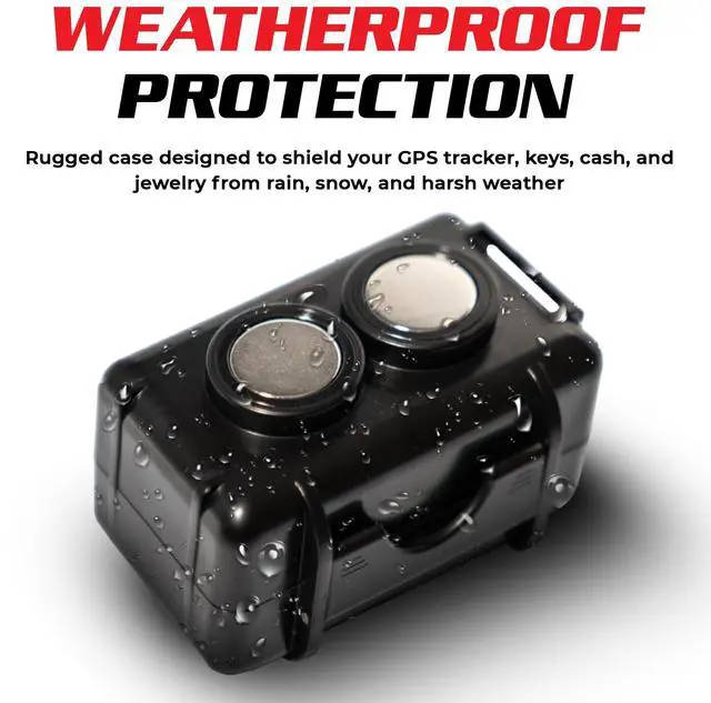 Alt view image 2 of 7 - Magnetic GPS Tracker Case - Weatherproof Magnetic Mount Lock Box for GPS Trackers & Spare Keys - Compatible with GL200, GL300, GL300W, GL300MA, GL320MG - Discreet Under-Vehicle Mount
