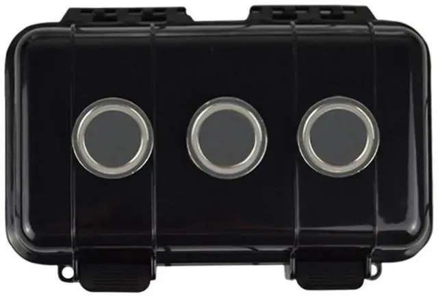 Alt view image 2 of 6 - Magnetic Key Holder Under Car Waterproof Magnetic Stash Box for GPS Trackers Hide a Key Outside Magnetic key Box Under Car GPS Tracker Holder Case - Hide Your Items Anywhere