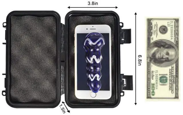 Alt view image 3 of 6 - Magnetic Key Holder Under Car Waterproof Magnetic Stash Box for GPS Trackers Hide a Key Outside Magnetic key Box Under Car GPS Tracker Holder Case - Hide Your Items Anywhere