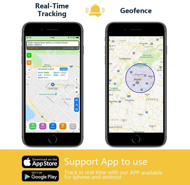Alt view image 5 of 7 - 4G Real-Time GPS Tracker for Vehicles - Hidden Hardwired Car Tracking Device with Anti-Theft, Geo-Fence, Remote Engine Cut Off, for Cars, Trucks, Fleet