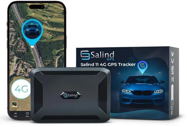 Main image of SALIND 4G GPS Tracker for Fleet, Heavy-Duty Tracking Device for Trucks | Up to 70 Days Battery - Worldwide GPS Tracking - Anti-Theft GPS Device with Strong Magnet - Geofence - Subscription Required