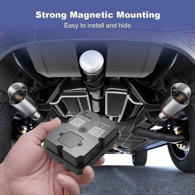 Alt view image 7 of 7 - GPS Tracker for Vehichles, up to 7 Months Long Battery Life, Real Time Tracking, Unlimited Distance, Strong Magnetic,IP67 Waterproof 4G Tracker Device for Vehicles Cars Motorcycle, Subscription Needed