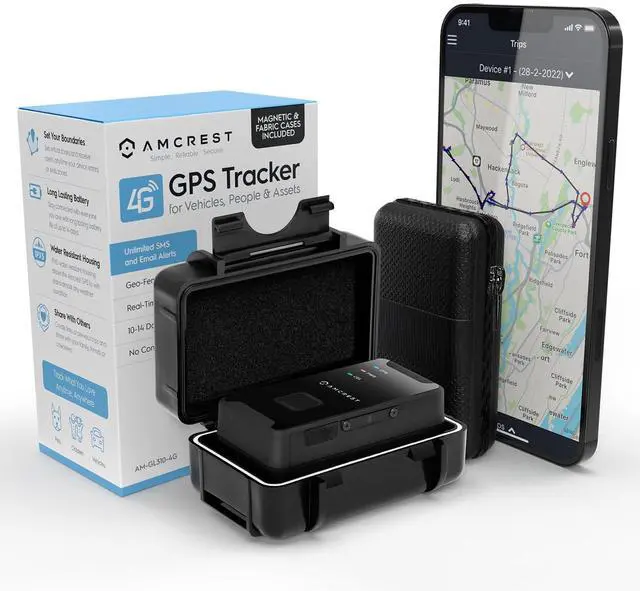 Main image of GPS GL300 GPS Tracker for Vehicles (4G LTE) - Portable Mini Hidden Real-Time GPS Tracking Device for Vehicles, Cars, Kids, Pets, Assets, Text/Email/Push Alerts, Twin Magnet Weatherproof Case