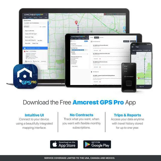 Alt view image 6 of 7 - GPS GL300 GPS Tracker for Vehicles (4G LTE) - Portable Mini Hidden Real-Time GPS Tracking Device for Vehicles, Cars, Kids, Pets, Assets, Text/Email/Push Alerts, Twin Magnet Weatherproof Case
