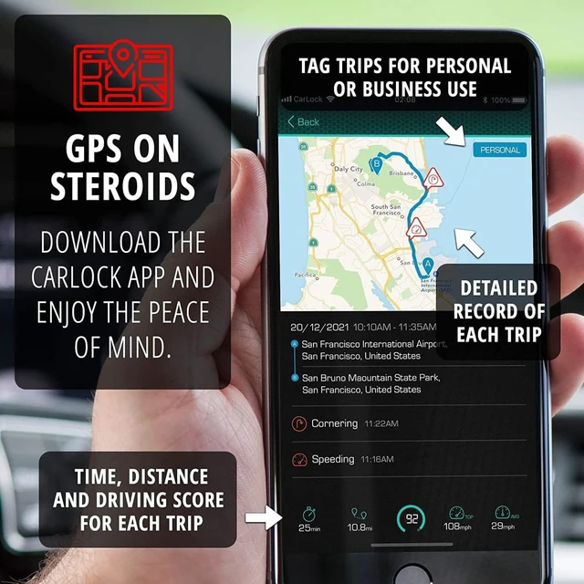 Alt view image 6 of 7 - Anti Theft Car Device - Real Time 4G Car Tracker & Car Alarm System. Comes with Device & Phone App. Tracks Your Car in Real Time & Notifies You Immediately of Suspicious Behavior.OBD Plug&Play