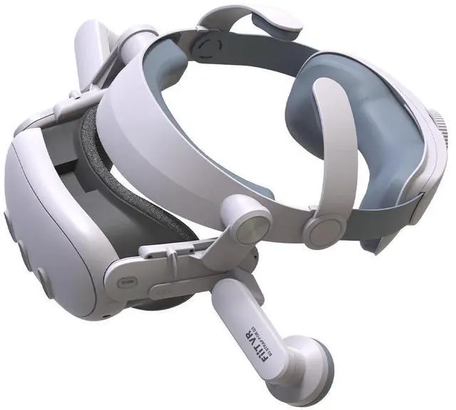 Alt view image 5 of 5 - Meta Quest 3/3S Head Strap, Elite Replacement Adjustable Comfort Foam Battery Head Strap