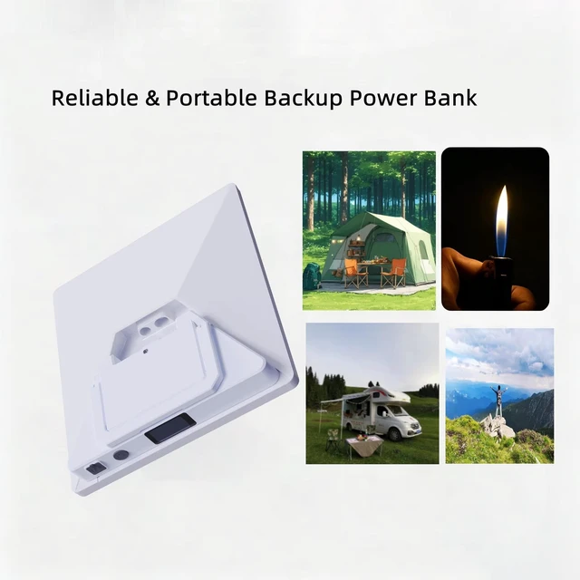 Alt view image 5 of 7 - Mini Portable Power Bank for Starlink, Outdoor Battery Pack with Fast Charging, Camping Picnic Power Supply for Phones, Tablets, and Small Devices