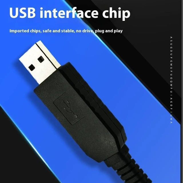 Alt view image 6 of 7 - USB Foot Switch for Gaming - HID Programmable 3-Pedal, Anti-Slip Heavy Duty, MMO Macro Controller for PC Keyboard Replacement, FPS & Game Assistant