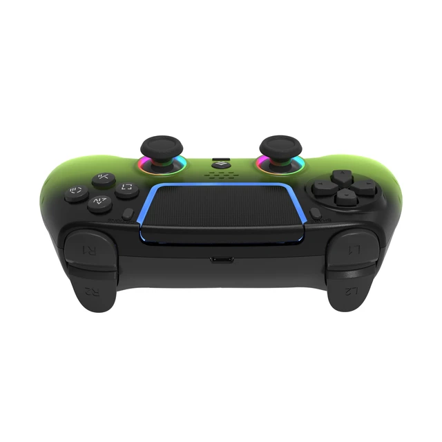 Alt view image 3 of 5 - TOPWOLF PS5 Controller with Hall Effect Joysticks & Triggers, Wireless/USB Bluetooth Gamepad for PS5/PS5 Slim/Pro/PC, RGB, Dual Vibration, 6-Axis Motion, Macro/Turbo, Back Buttons, Touchpad, 1000mAh