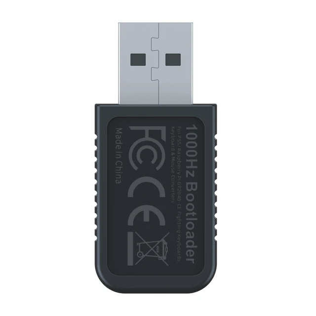 Alt view image 2 of 5 - TOPWOLF 1000Hz Bootloader for PS5 & Raspberry Pi GP2040-CE Fighting Keyboards Plug & Play USB Adapter, 1ms Low Latency, Supports HITBOX, XIM MATRIX, Reasnow Keyboard & Mouse Converters
