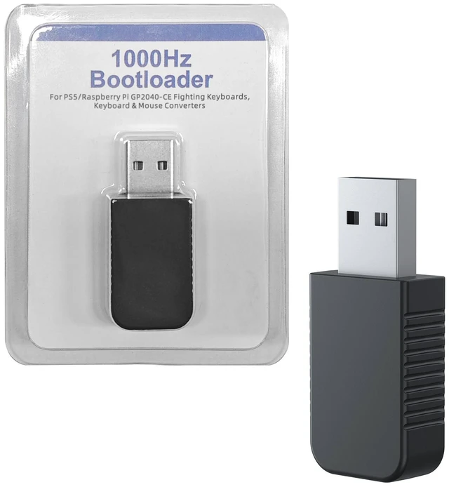 Main image of TOPWOLF 1000Hz Bootloader for PS5 & Raspberry Pi GP2040-CE Fighting Keyboards Plug & Play USB Adapter, 1ms Low Latency, Supports HITBOX, XIM MATRIX, Reasnow Keyboard & Mouse Converters
