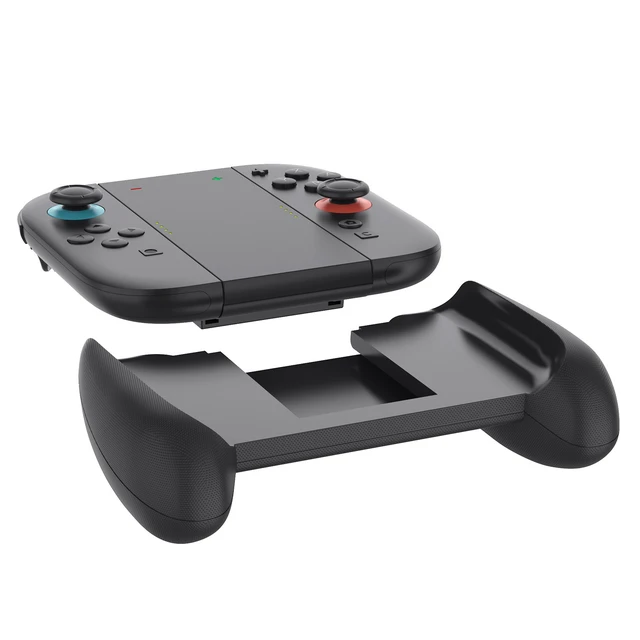Alt view image 3 of 5 - Switch 2 Joy-Con Charging Grip with Custom Back Buttons, Magnetic Anti-Slip Handle, Type-C Fast Charging, Pass-Through Play, Programmable GL/GR for Nintendo Switch 2