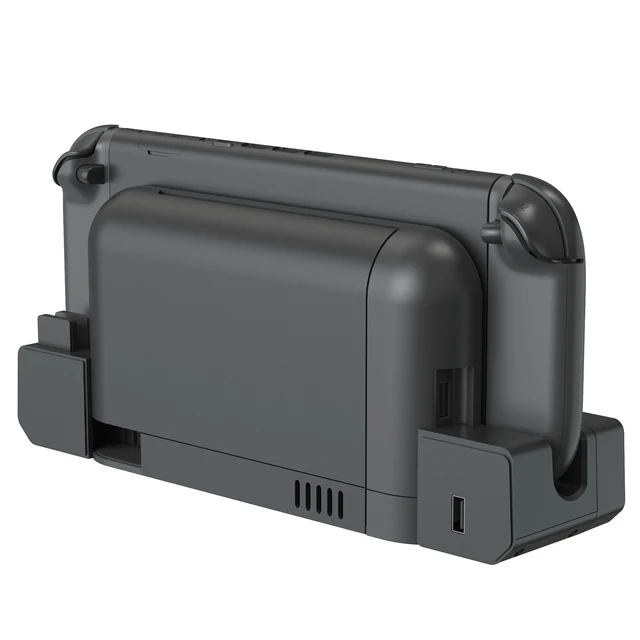 Alt view image 6 of 6 - Switch 2 Joy-Con Charging Dock, 4-in-1 Charging Station for Left/Right Controllers with Game Card Storage Slots, USB Powered, LED Indicators, Case-Friendly