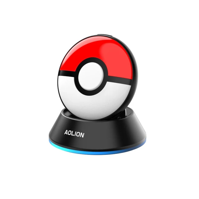 Alt view image 5 of 7 - Magnetic Charging Dock for Pokémon GO Plus+ & Switch Poké Ball - LED Ambient Light, Case-Friendly, 0.1s Fast Charge, 4-Layer Protection, Type-C Cable
