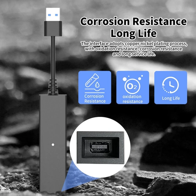 Alt view image 5 of 7 - Aolion PS5 VR Adapter Cable for PS4 Camera - USB 3.0 Male to Female PS4 to PS5 VR Adapter for PlayStation VR, LED Indicator, Anti-Corrosion, Plug & Play