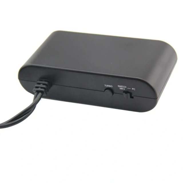 Alt view image 4 of 7 - TOPWOLF GameCube Controller Adapter for Wii U, PC & Switch 4-Port NGC Converter with Turbo Function, Fast Platform Switching, No Lag