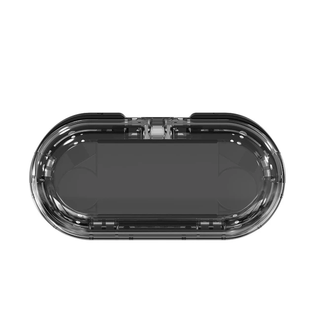 Alt view image 7 of 7 - LinYuvo Wireless Controller for Switch/Lite/OLED, PC, Android/iOS, Mini Bluetooth Pro-Style Gamepad, Adjustable RGB Light, 180mAh 8H Battery, Vibration Transparent black