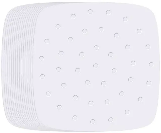 Main image of Air Fryer Liners - 8.5 Inches, 100pcs Premium Perforated Parchment Paper Compatible with Philips, Cozyna, Secura, NuWave Brio, Chefman, GoWISE USA, BLACK+DECKER, COSORI and More Air fryers