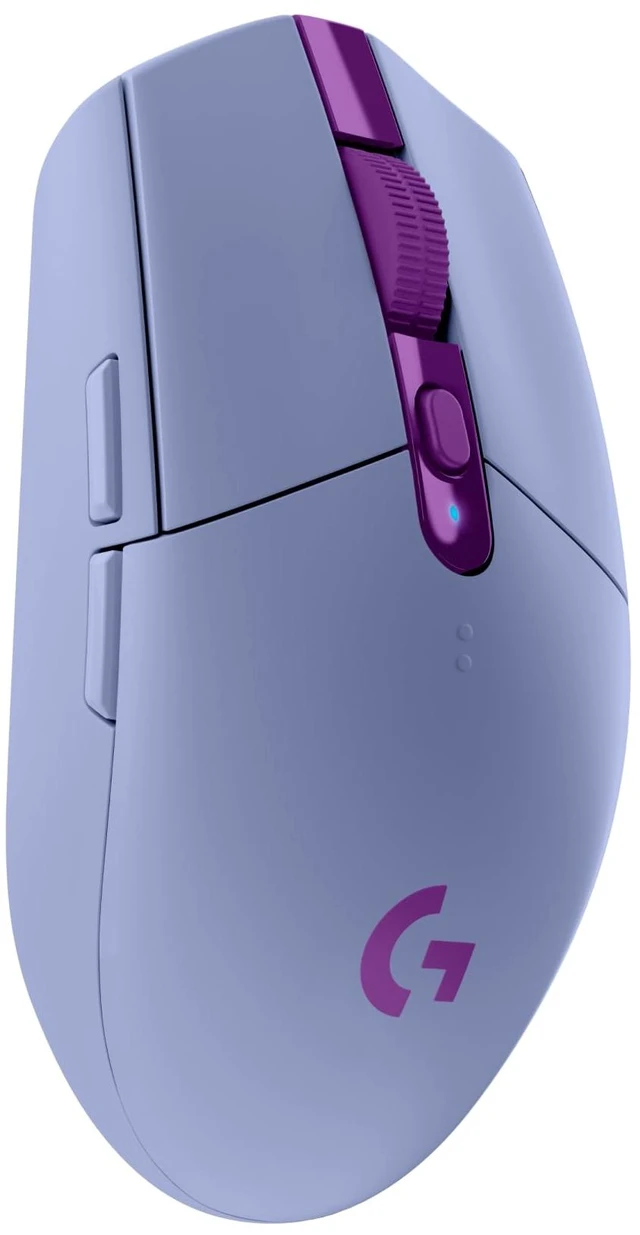 Main image of Lightspeed Wireless Gaming Mouse - Lilac | 12,000 DPI, Lightweight, 6 Programmable Buttons, 250h Battery, On-Board Memory, Compatible with PC and Mac