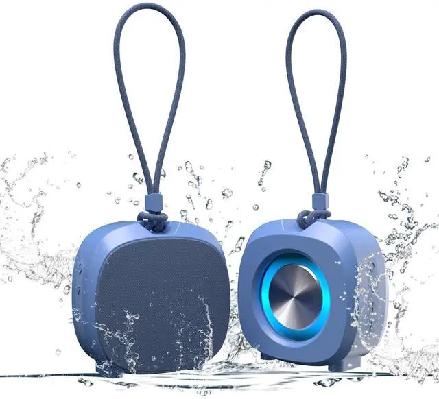 Main image of Bluetooth Speaker Portable Media Players Clear Loud Stereo Sound Deep Bass Wireless Speaker With Lights TWS IPX5 Waterproof Small Speakers Long Playtime for Home/Party/Outdoor/Beach Electronic Gadgets