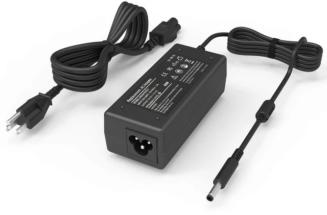 Main image of 45W Charger for Dell Inspiron Latitude Vostro 4.5*3.0mm Round Tip Compatible with Inspiron 11 13 14 15 17 Series 3420 3520 3583 3593, Latitude 3140 3420 3520, Vostro 3420 3520
