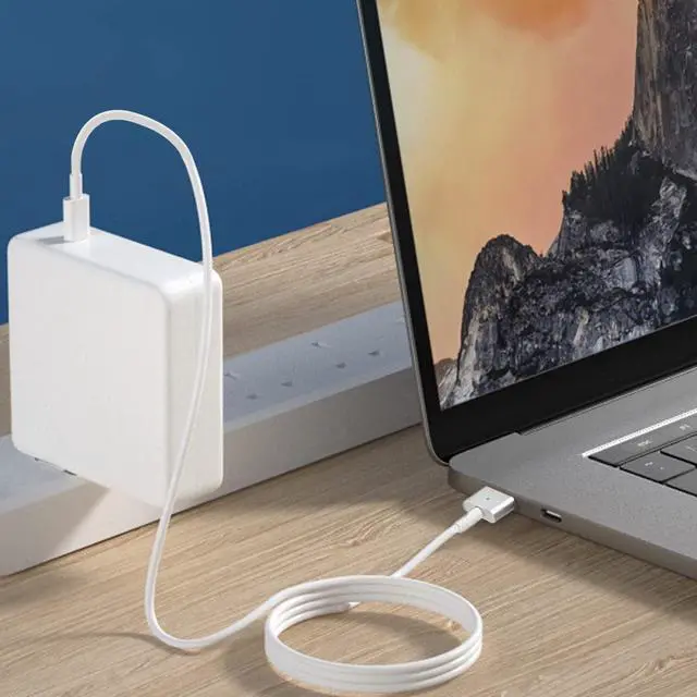 Alt view image 6 of 6 - Mac Book Air Charger, Replacement AC 45W T-tip Power Adapter Laptop Charger for Mac Book Air 11-inch and 13-inch After Mid 2012(Applicable to 2012-2017 Not for After 2018)