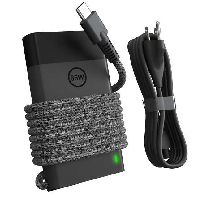Main image of New Slim 65W Watt USB Type C Laptop Charger Compatible with HP Spectre X360, Envy X360, Computer Chromebook EliteBook X360 OmniBook Zbook ProBook Elite X2 Power Cord Replacement AC Adapter