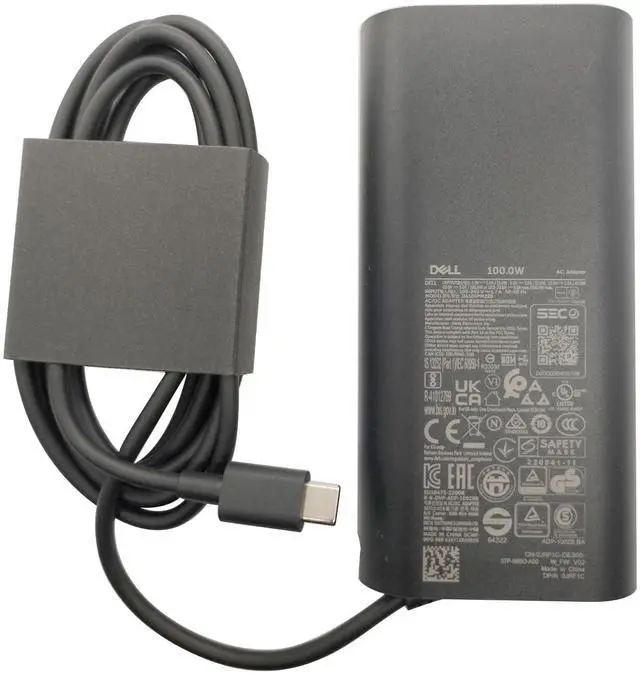 Alt view image 3 of 7 - Laptop Charger 100W Watt USB Type C Precision 5680 3580 3580 3580 3581,Latitude 5340 7640 7640 7340 5440 5540 9440,Inspiron 14 Plus 7430