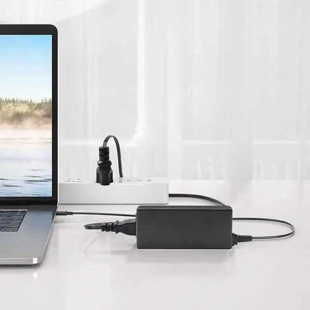 Alt view image 5 of 6 - Replacement for Chromebook Charger 45W USB C;Compatible with HP Chromebook X360 14-ca051wm 14-ca052wm 14-ca091wm ca061dx 14-ca0061dx 14-ca060nr 14-ca020nr 14-ca043cl Power Supply Adapter