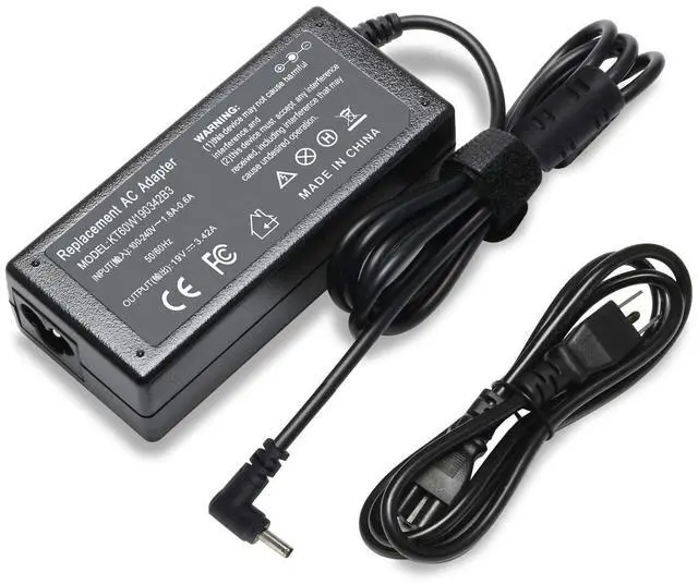 Main image of AC Charger for Samsung Galaxy Book Flex 2 Alpha NP730QDA NP730QCJ | NP730QDA-KA3US NP730QCJ-K01US Galaxy View SM-T670 SM-T677A 18.4 Tablet ATIV Book 9 NP900X NP940X A13-040N2A PA-1400-96