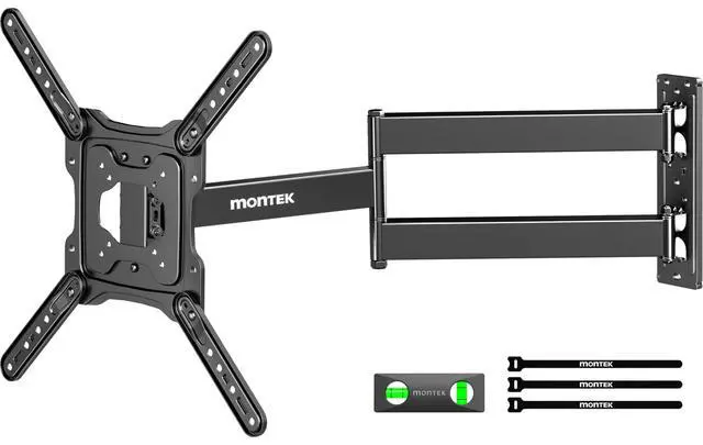 Main image of Long Arm TV Wall Mount for Most 23-65 Inch TVs, 29 Inch Long Extension TV Mount Swivel and Tilt, Full Motion Wall Mount Tv Bracket Fit Max VESA 400 x 400mm, Up to 77 lbs