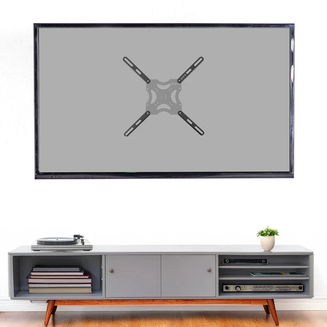 Alt view image 4 of 7 - Black VESA Extension Adapter for 32-55 in TV Screens, MOUNT-AD400B Sturdy Steel Design, Powder Coated, Adapter Plate Bracket for LCD LED TV Mounts, Conversion Kit for VESA up to 400x400