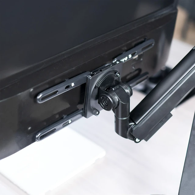 Alt view image 6 of 7 - Black VESA Extension Adapter for 32-55 in TV Screens, MOUNT-AD400B Sturdy Steel Design, Powder Coated, Adapter Plate Bracket for LCD LED TV Mounts, Conversion Kit for VESA up to 400x400