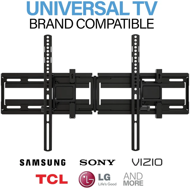 Alt view image 5 of 7 - SANUS Extendable Tilting TV Wall Mount for 3290 TVs up to 110 lbs 5.2 Extension for Easy Cable Access and Added Tilt, Tool-Free Tilt to Reduce Glare, Low Profile Design