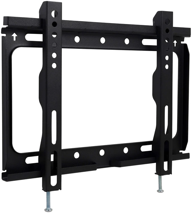 Main image of Fixed TV Monitor Wall Mount Bracket for Most 17-55 Inch TVs LED LCD OLED HDTV Flat Curved Screen TVs and Monitors with Max VESA 200x200 up to 55lbs, Lockable Safety Bar, SQM3221/27