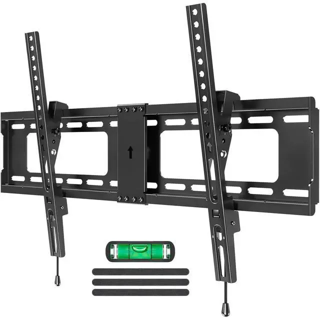 Main image of TV Wall Mount Tilting TV Mount Bracket for Most 37-82 Inch Flat Screen/Curved Low Profile Wall Mount Saving Space Max VESA 600x400mm Hold up to 132 lbs Fit 16" 18" 24" Stud