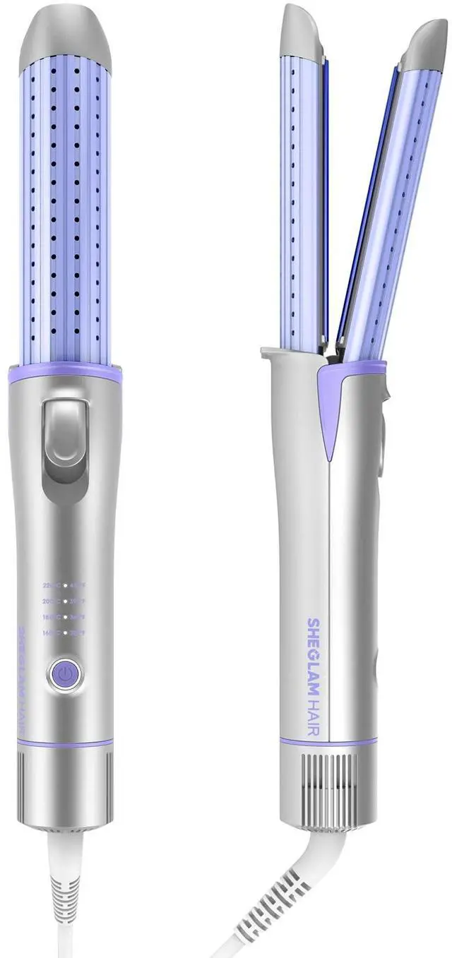 Main image of 360° Airflow 2 in 1 Straightener and Curler Cool Air Curling Iron