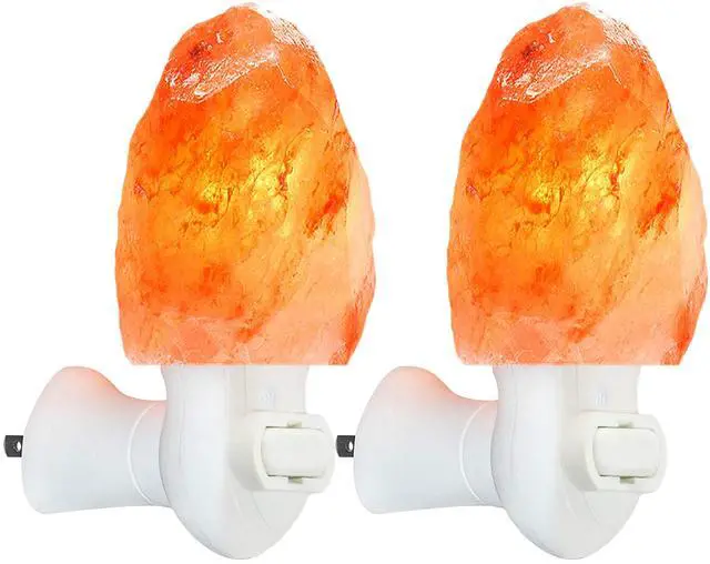 Main image of Pink Himalayan Salt Lamps - Hand Carved, Natural Night Lights for Bedrooms and Home Decor