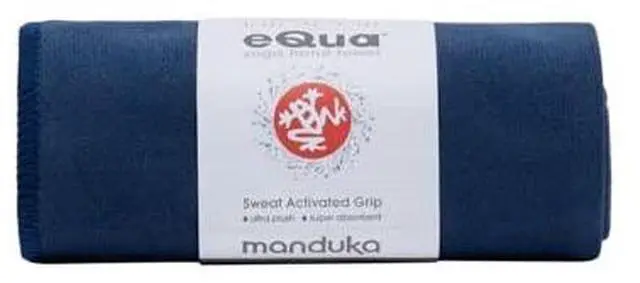 Alt view image 3 of 5 - eQua Hot Yoga Mat Towel - 72" | Instant Moisture Activated Grip | Ultra Soft Microfiber | Quick Dry, Daily Use Ready | Lightweight, Travel Friendly Mat Layer