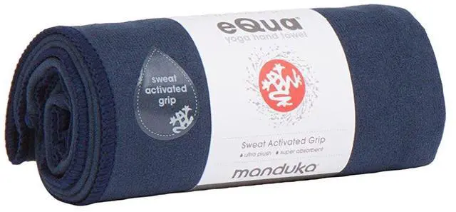 Alt view image 4 of 5 - eQua Hot Yoga Mat Towel - 72" | Instant Moisture Activated Grip | Ultra Soft Microfiber | Quick Dry, Daily Use Ready | Lightweight, Travel Friendly Mat Layer