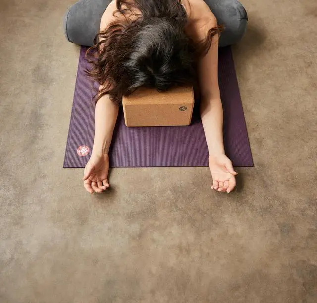 Alt view image 3 of 3 - Yoga Cork Block - Yoga Prop and Accessory, Good for Travel, Comfortable Edges, Lightweight, Extra Firm Cork, 4" x 6" x 9" (10 x 15 x 22.5 cm)